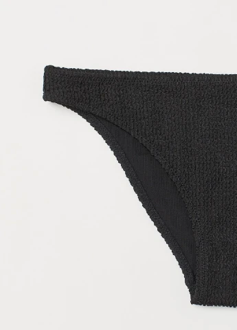 Черные купальные трусики-плавки однотонные H&M