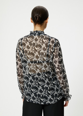 Комбинированная блуза KOTON