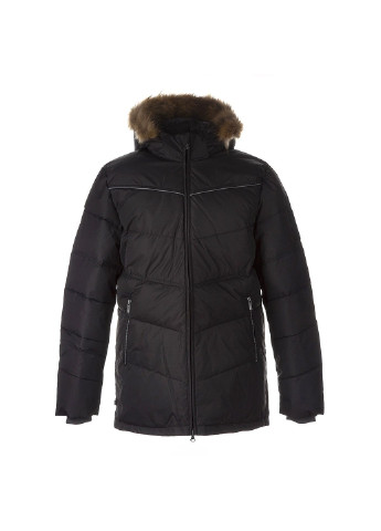 Сіра зимня куртка пуховик moody 1 Huppa