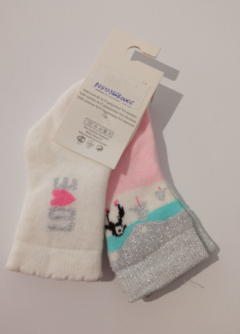 Шкарпетки для дівчинки зима (2пари) розмір 24-36м Bebetto (221203259)