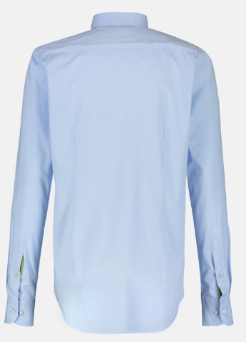 Голубой кэжуал рубашка однотонная Lerros