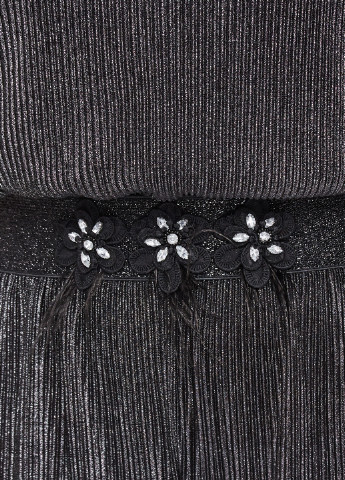 Комбинезон Rinascimento комбинезон-брюки однотонный чёрный кэжуал полиэстер
