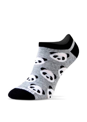 Шкарпетки Sesto Senso панди сірі повсякденні