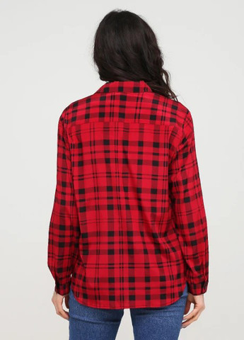 Цветная кэжуал рубашка в клетку DKNY