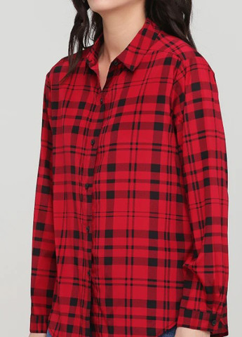 Цветная кэжуал рубашка в клетку DKNY