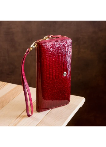 Жіночий шкіряний гаманець 19,5х10х2 см st leather (252128055)