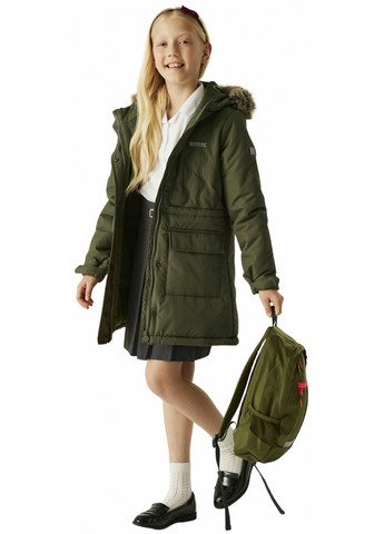 Оливковая (хаки) зимняя куртка Regatta