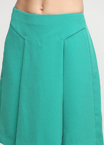 Зеленая офисная однотонная юбка Marni миди