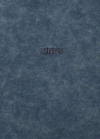 Свитшот PRPY - Прямой крой варенка синий кэжуал хлопок - (293376591)