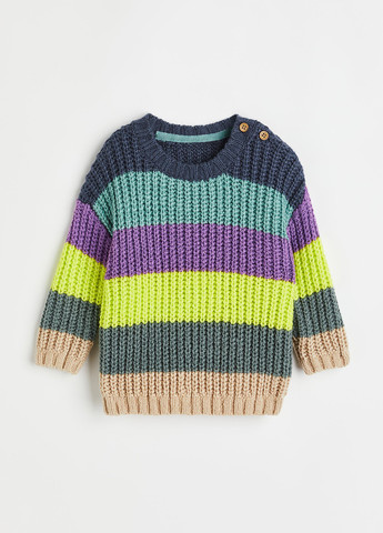 Комбінований демісезонний светр джемпер H&M
