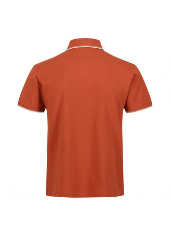 Терракотовая футболка-поло для мужчин Regatta однотонная