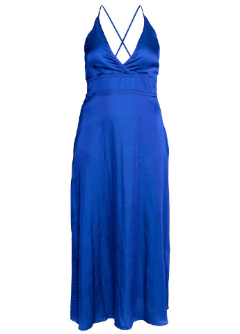 Синя кежуал плаття, сукня H&M однотонна