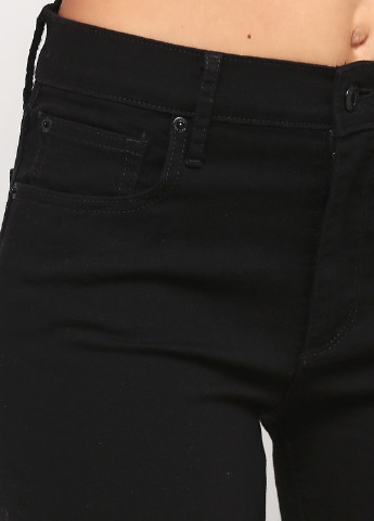 Черные кэжуал демисезонные клеш брюки Gap
