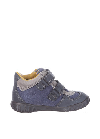 Синие кэжуал осенние ботинки Ecco