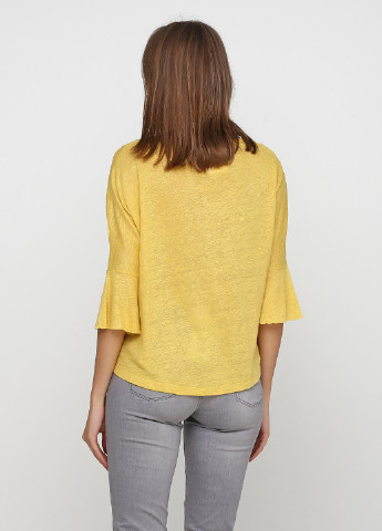 Желтый демисезонный пуловер пуловер Kookai