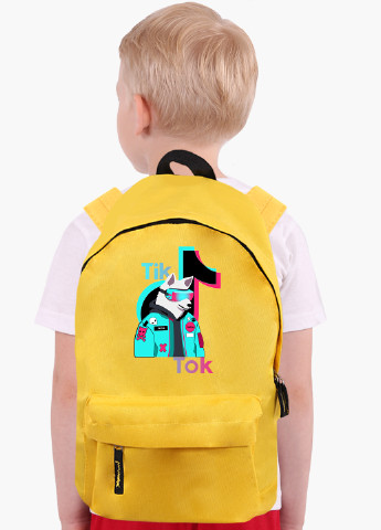 Детский рюкзак Вовк Тік Тік (Wolf TikTok) (9263-1645) MobiPrint (217075152)