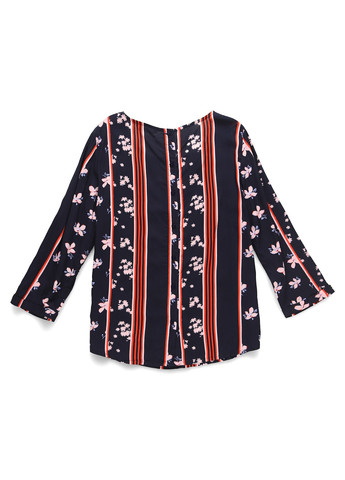 Тёмно-синяя блуза Tom Tailor