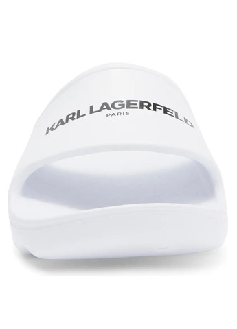 Белые пляжные, кэжуал шлепанцы Karl Lagerfeld
