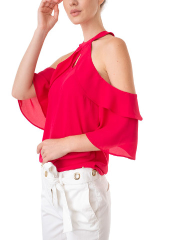 Рожева літня блуза Trussardi Jeans