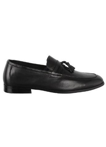 Черные мужские туфли классические 198301 Buts без шнурков