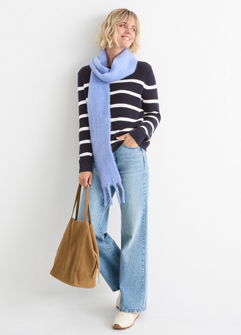 Темно-синій зимовий джемпер джемпер C&A