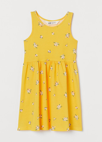 Жёлтое платье H&M (258545769)