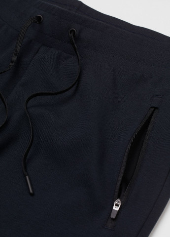 Темно-синие демисезонные брюки H&M