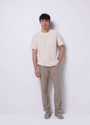 Светло-бежевая футболка Colin's