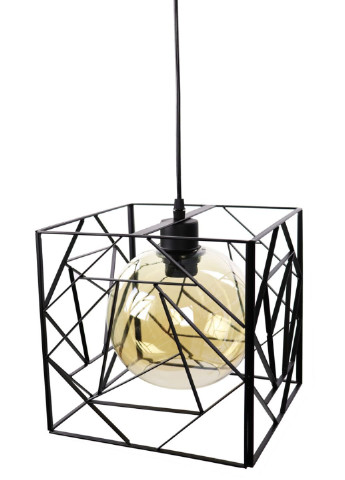 Люстра потолочная подвесная в стиле LOFT (лофт) 12120/1-br Черный 35х24х34 см. Sunnysky (253628710)