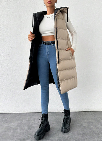 Двусторонний жилет SHEIN (342720315)