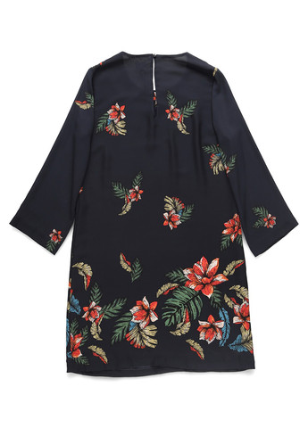 Синя кежуал сукня а-силует Pepe Jeans з квітковим принтом