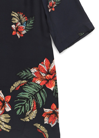 Синя кежуал сукня а-силует Pepe Jeans з квітковим принтом