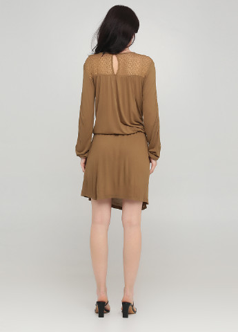 Світло-коричнева кежуал сукня Vero Moda однотонна