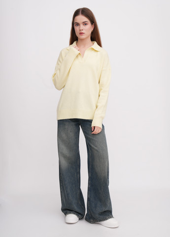 Молочний демісезонний светр EQUILIBRI