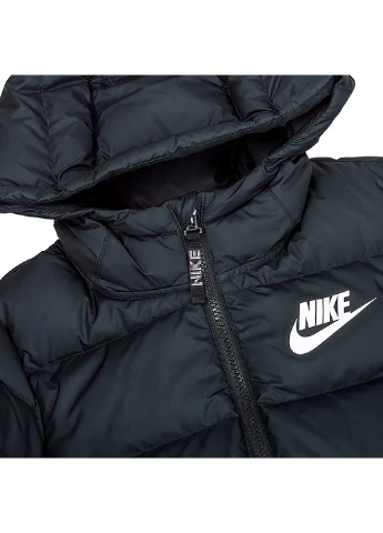 Черная зимняя куртка u nsw tf dwnfl jkt Nike