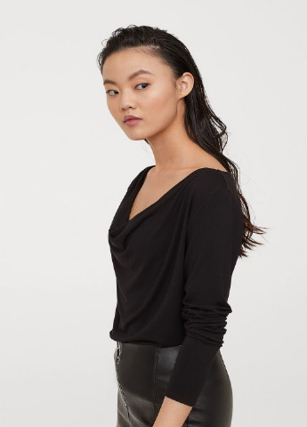 Чорна блуза H&M