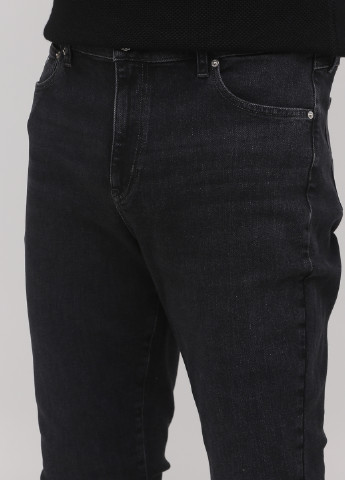 Джинси Tommy Hilfiger завужені однотонні темно-сірі джинсові бавовна