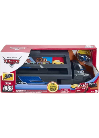 Грузовик - трансформер Джексона Шторма Disney Pixar Cars Minis Transporter Гал Бофорт на 18 мини машинок (GNW35) Mattel (255254285)