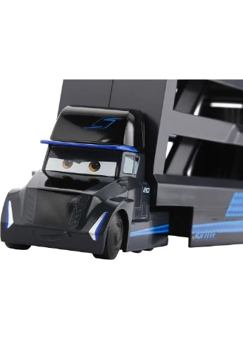 Грузовик - трансформер Джексона Шторма Disney Pixar Cars Minis Transporter Гал Бофорт на 18 мини машинок (GNW35) Mattel (255254285)