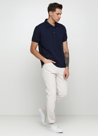Светло-бежевые летние прямые джинсы H&M
