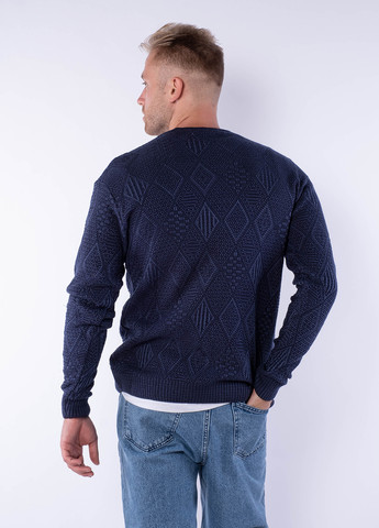 Синий демисезонный пуловер пуловер Time of Style