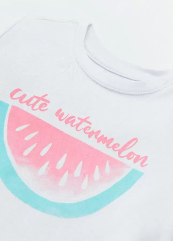 Біла літня футболка Cool Club