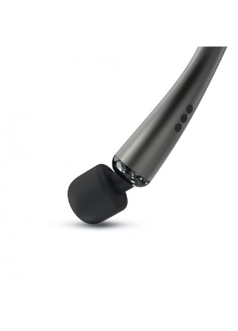 Потужний вібромасажер MEGAWAND Chrome Silver водонепроникний, перезаряджається, 160 режимів Dorcel (252607153)