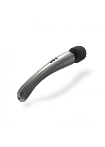 Потужний вібромасажер MEGAWAND Chrome Silver водонепроникний, перезаряджається, 160 режимів Dorcel (252607153)