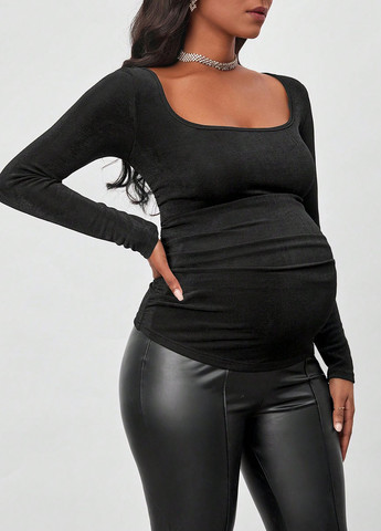 Лонгслив для беременных SHEIN (330487322)