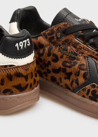 Коричневые кеды Pepe Jeans