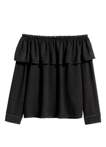 Чорна блуза H&M