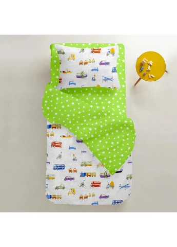 Простирадло дитяче 60х120х12 STARFALL LIME Cosas StarFall_Lime_120 (250319021)