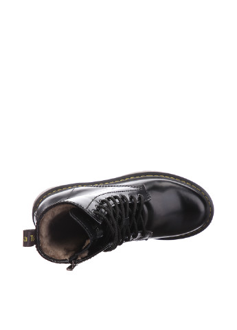 Зимние ботинки берцы Maria Tucci лаковые, со шнуровкой