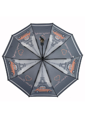 Жіночий складаний парасолька-напівавтомат 102 см Flagman (193351199)